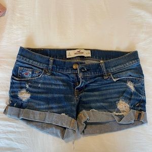 Denim Hollister shorts